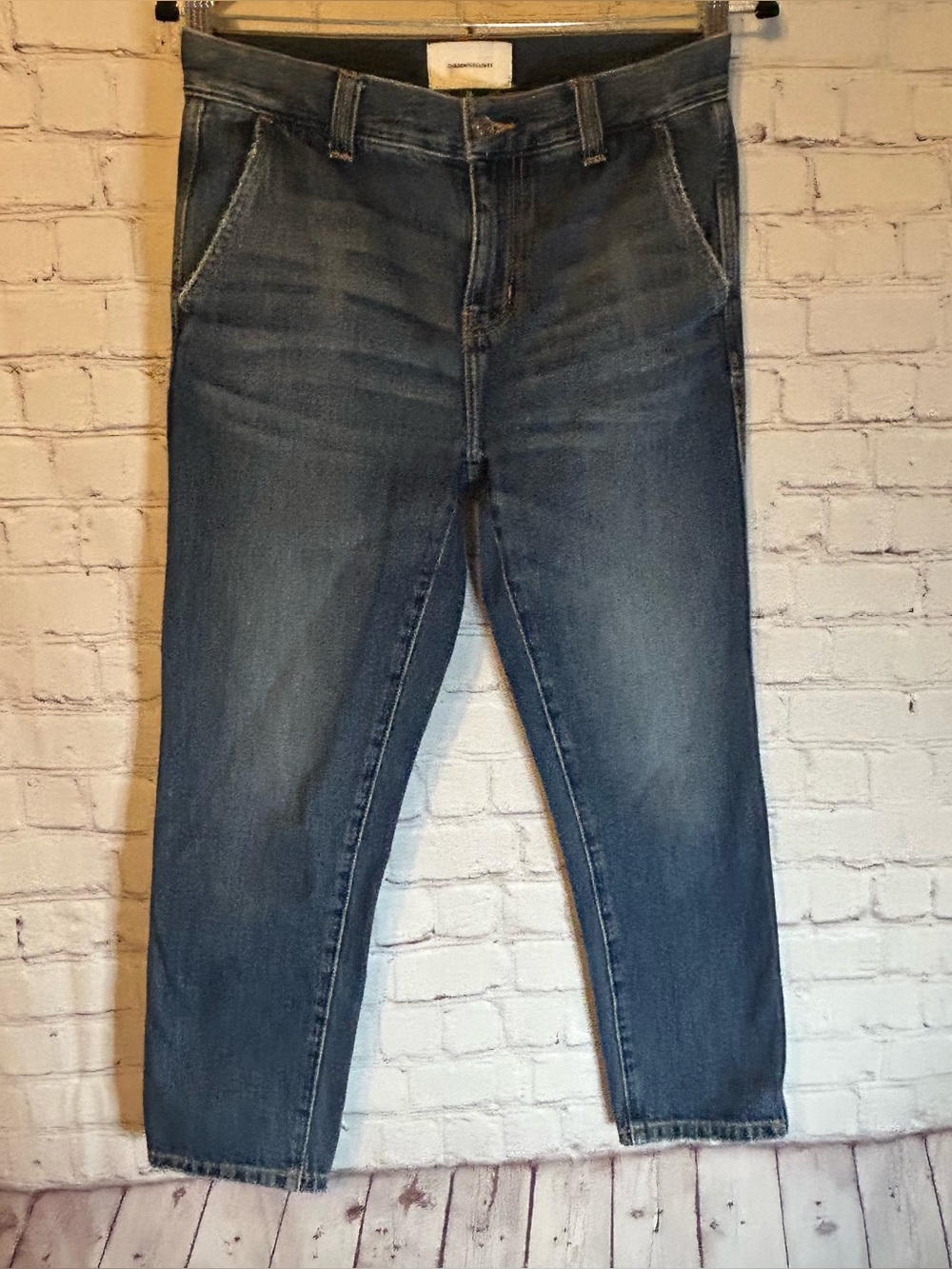 Current Elliott current cropped trouser jeans, 26